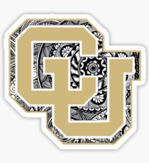 CU Denver Mandala Sticker