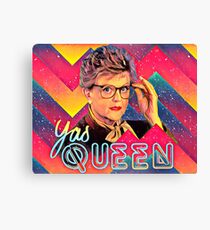 Yas to the Queen Jessica Fletcher Canvas Print