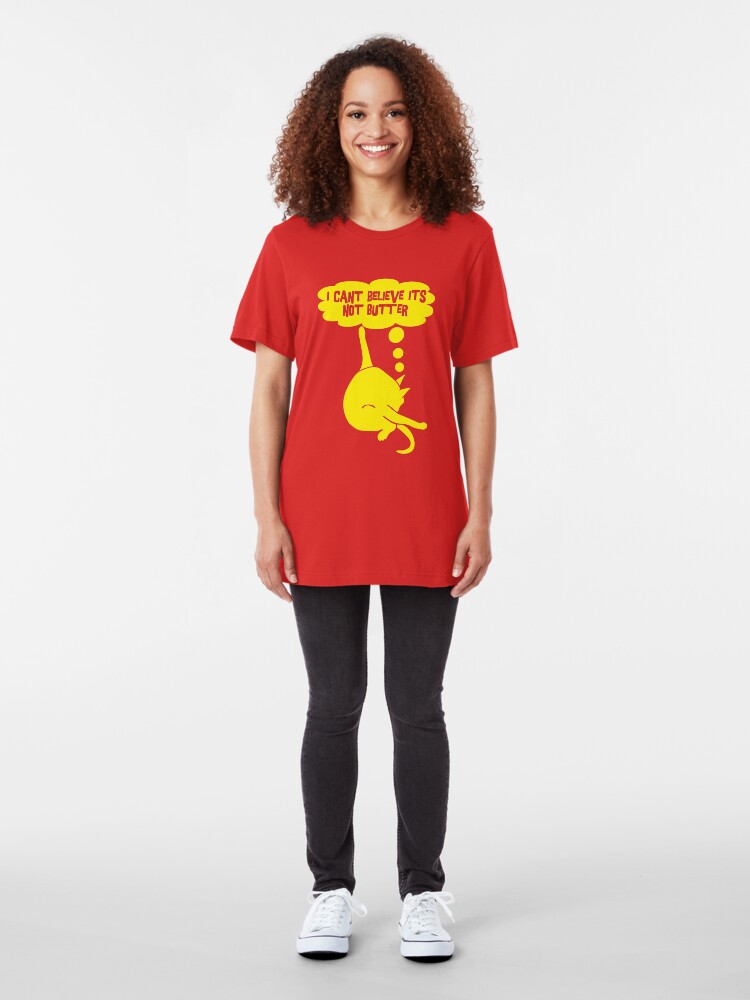 Alternate view of I Can't Believe It's Not Butter Slim Fit T-Shirt
