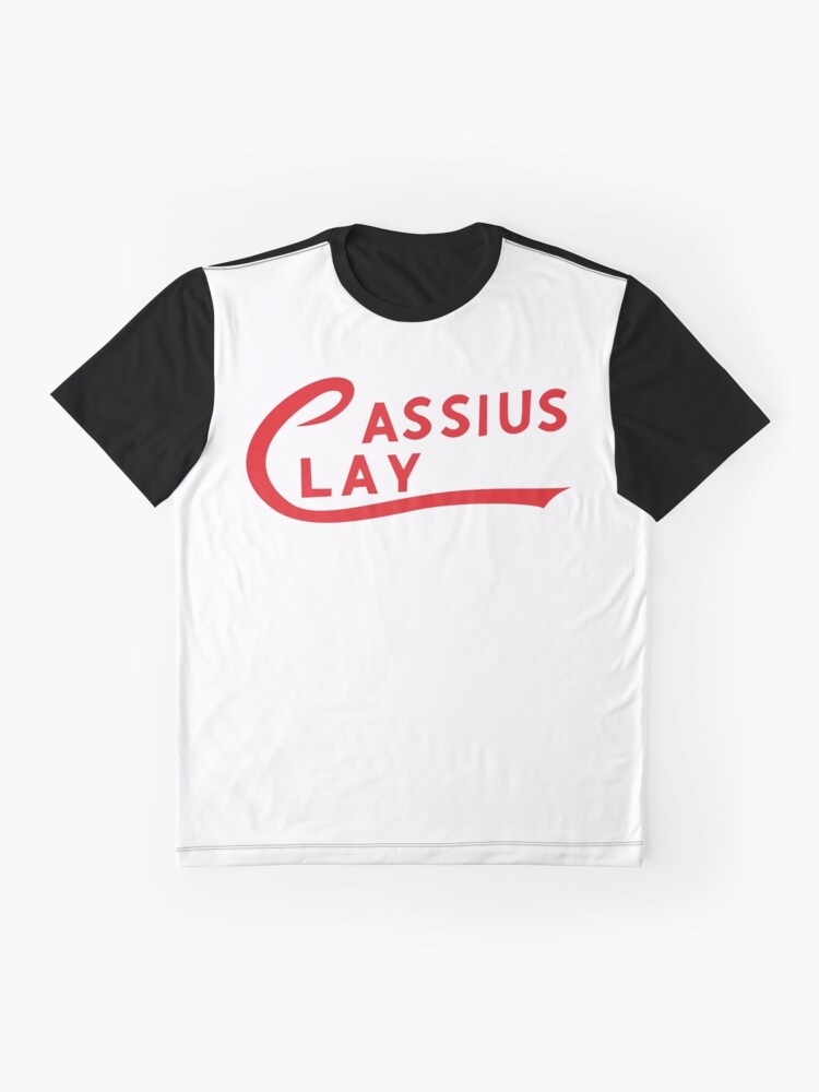 cassius clay white t shirt