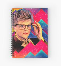 Yas to the Queen Jessica Fletcher Spiral Notebook