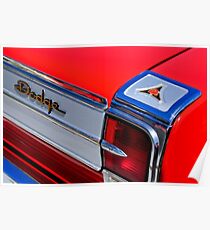 1965 Dodge Coronet 500 Rücklicht Emblem -0282c Poster