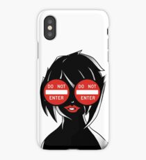 DO NOT ENTER iPhone Case