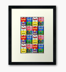 Campbells' Tomato Soup Print Framed Print