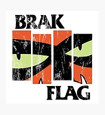 Brak Flag Photographic Print
