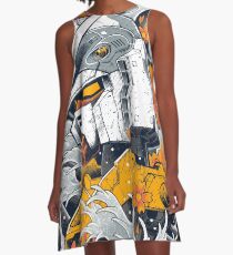 Gundam A-Linien Kleid