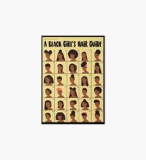 A Black Girls Hair Guide Art Board