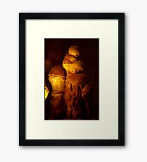 Formations at Tantanoola Framed Print