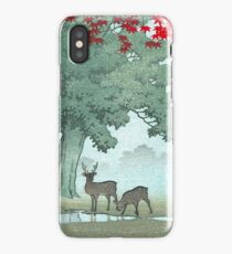 Japanese Print - Kawase Bamboo - Nara Park (1953) iPhone Case
