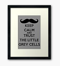 Hercule Poirot Framed Print