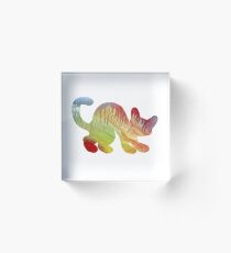 Cat Acrylic Block