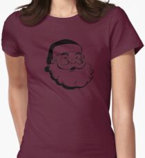 Santa Women's Fitted T-Shirt