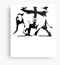 Banksy a inspiré: Missile de transport d'éléphant de guerre Impression métallique