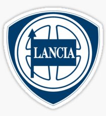 Pegatina Lancia logo (blue)