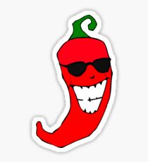 Cool Mister Red Hot Pepper Sticker