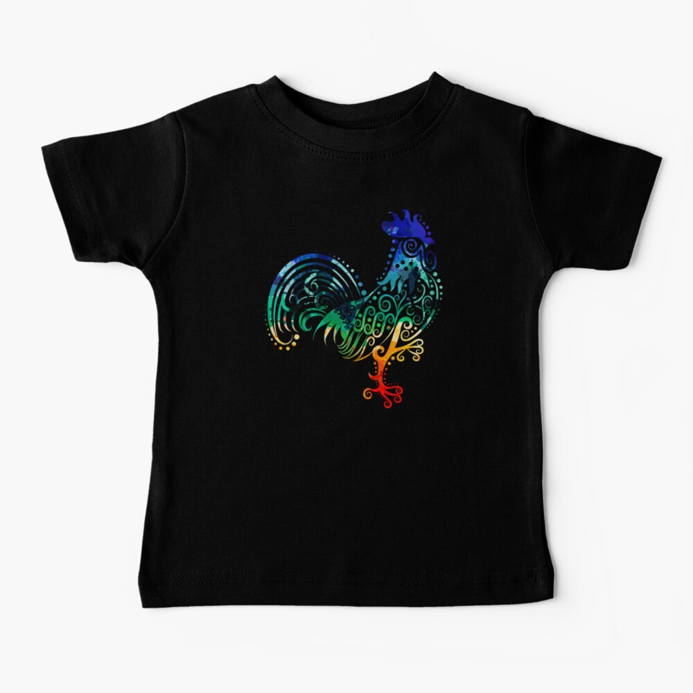 Inked Rooster Baby T-Shirt