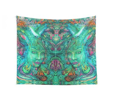 lost in time Wall Tapestry