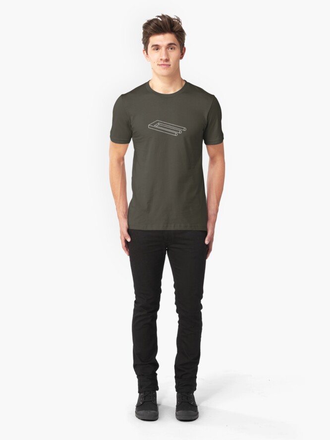 Alternate view of Blivet - Devil's Fork Slim Fit T-Shirt