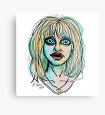 Big Bright Blue Eyes Metal Print