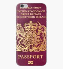British passport iPhone Case