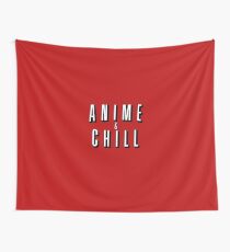Anime & Chill Wall Tapestry