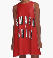Smash & Chill A-Line Dress