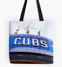 wrigley field bleachers Tote Bag