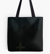 Fountain at Night Tote Bag