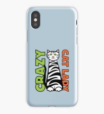 Crazy Cat Lady iPhone Case