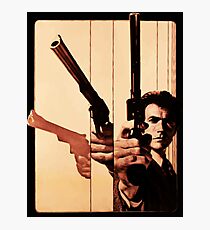 Clint has a gun Photographic Print