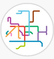 Mini Metros - Hong Kong Sticker