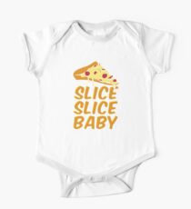 Pizza Slice Slice Baby Short Sleeve Baby One-Piece