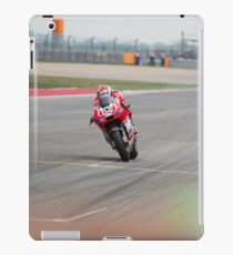 Andrea Dovizioso at Circuit Of The Americas 2014 iPad Case/Skin