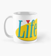 Das Leben endet Tasse