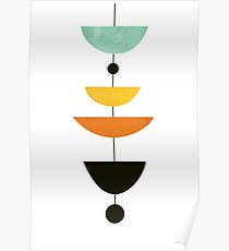 Mid-Century Scandinavian Modern Print Poster