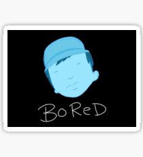 Bored Sticker