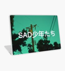 Vaporwave Sadness Laptop Skin
