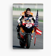 nicky hayden Canvas Print