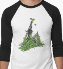 Silent Decay Men's Baseball ¾ T-Shirt
