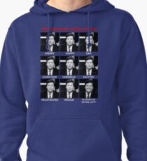 The Expressions of Tucker Carlson Pullover Hoodie