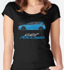 16-17 GetFocused BlueSide Women's Fitted Scoop T-Shirt