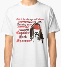 Captain Jack Sparrow Classic T-Shirt
