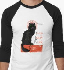Loup Noir Men's Baseball ¾ T-Shirt