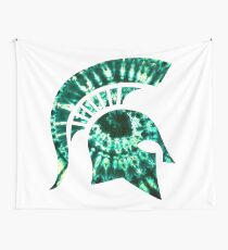 Michigan State Tie Dye Wall Tapestry