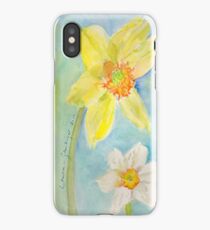 Daffodils relaxing iPhone Case