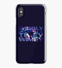 Wibbly Wobbly Timey Wimey iPhone Case