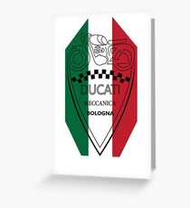 ducati Greeting Card