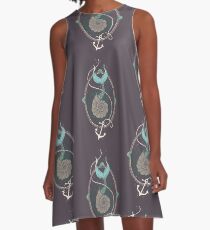 Mermaid Shell A-Line Dress