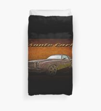 Chevy Monte Carlo Poster Duvet Cover