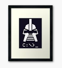 Fraking Funny By Your Command Prompt Framed Print